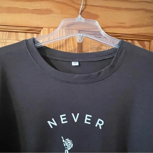 “Never Better” Gray T-Shirt, Size Medium - Picture 3 of 8